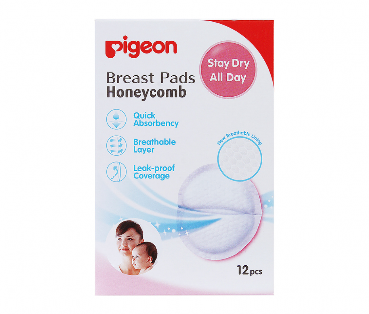 Breast Pads Honeycomb (12pcs) Box, English  [16583]