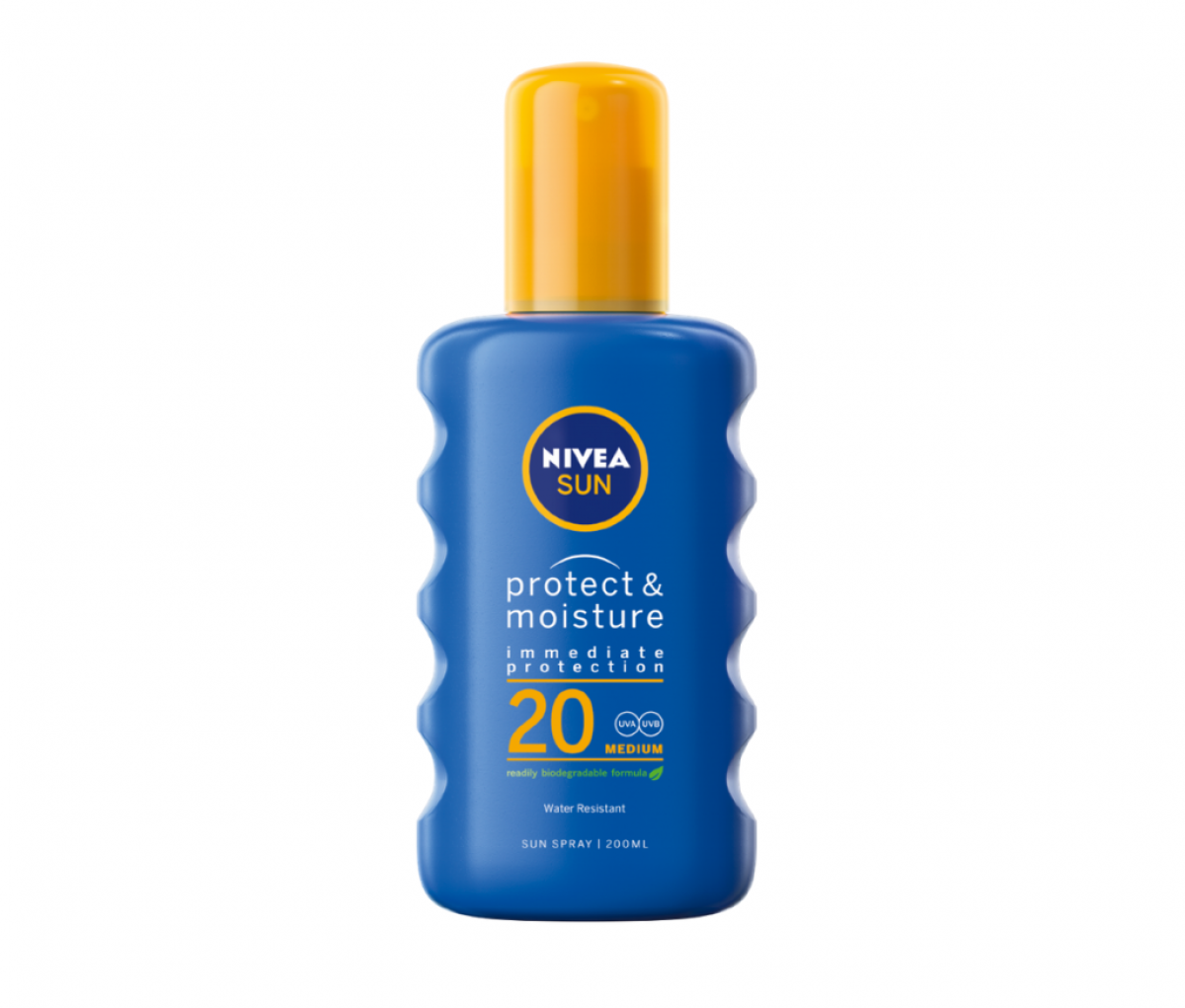 Nivea  Sun Spray SPF20 Protect   Refresh 200ml