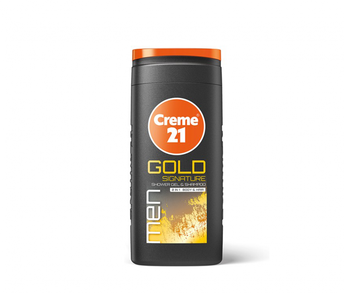 Creme21 Shower gel   shampoo gold Signature 