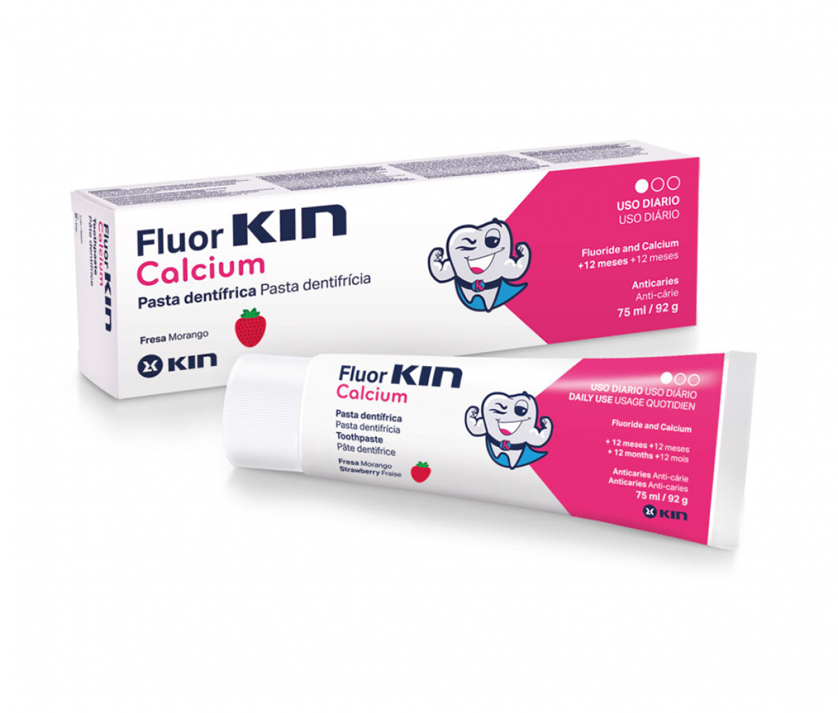 KIN Fluorkin Calcium Toothpaste for Children 