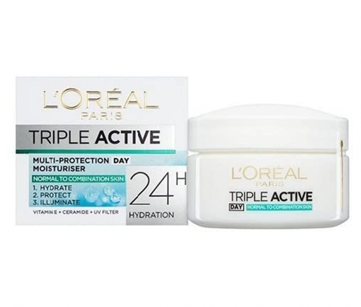 L Oreal  Triple Active Normal To Combination Sk