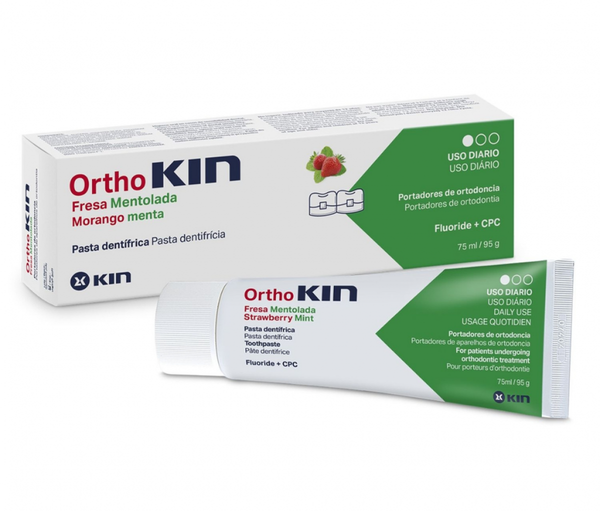 KIN Orthokin Strawberry Toothpaste 75ml