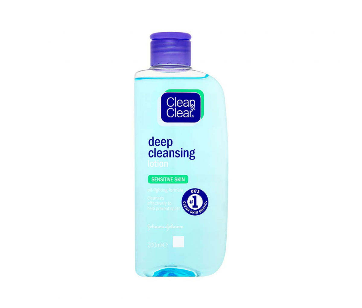 Clean   Clear  Sensitive Skin Cleanser