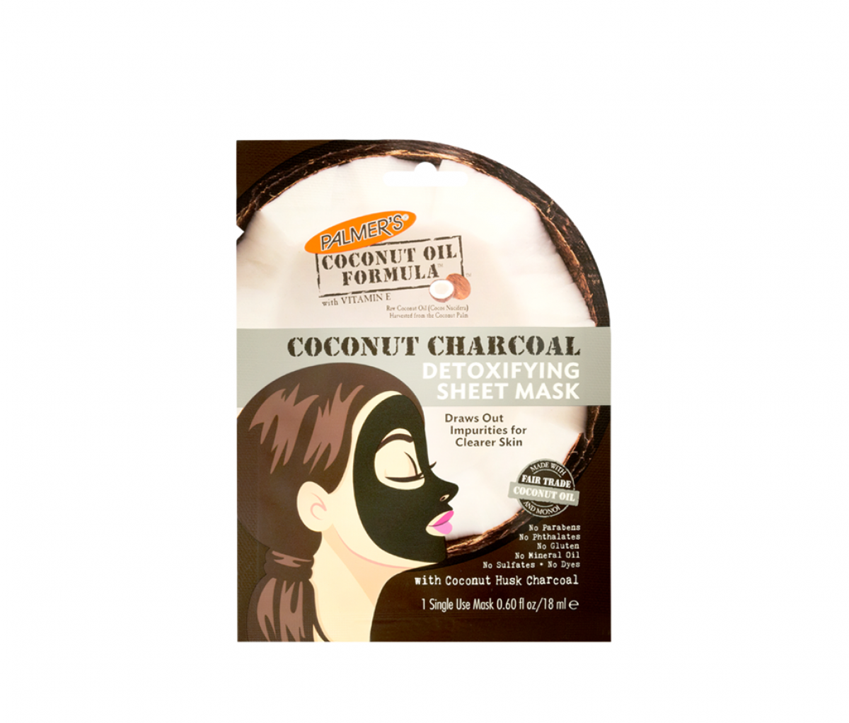 Palmers Coconut Oil Formula Charcoal Sheet Mask 