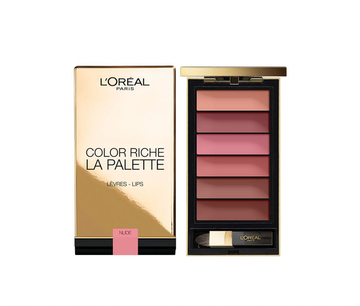 L Oreal Color Riche La Palette Lips Matte Nude