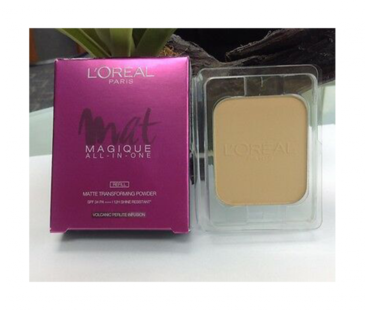 L OREAL PARIS MAT MAGIQUE ALL-IN-ONE POWDER R1 ROSE IVORY