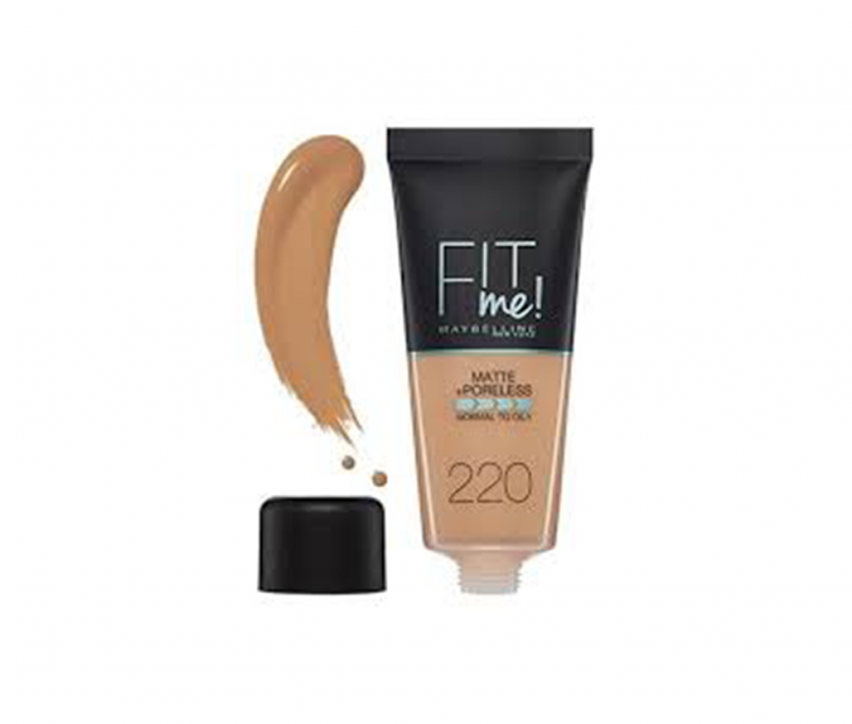 Maybelline Fit Me Matte   Poreless Foundation 220 Natural Beige