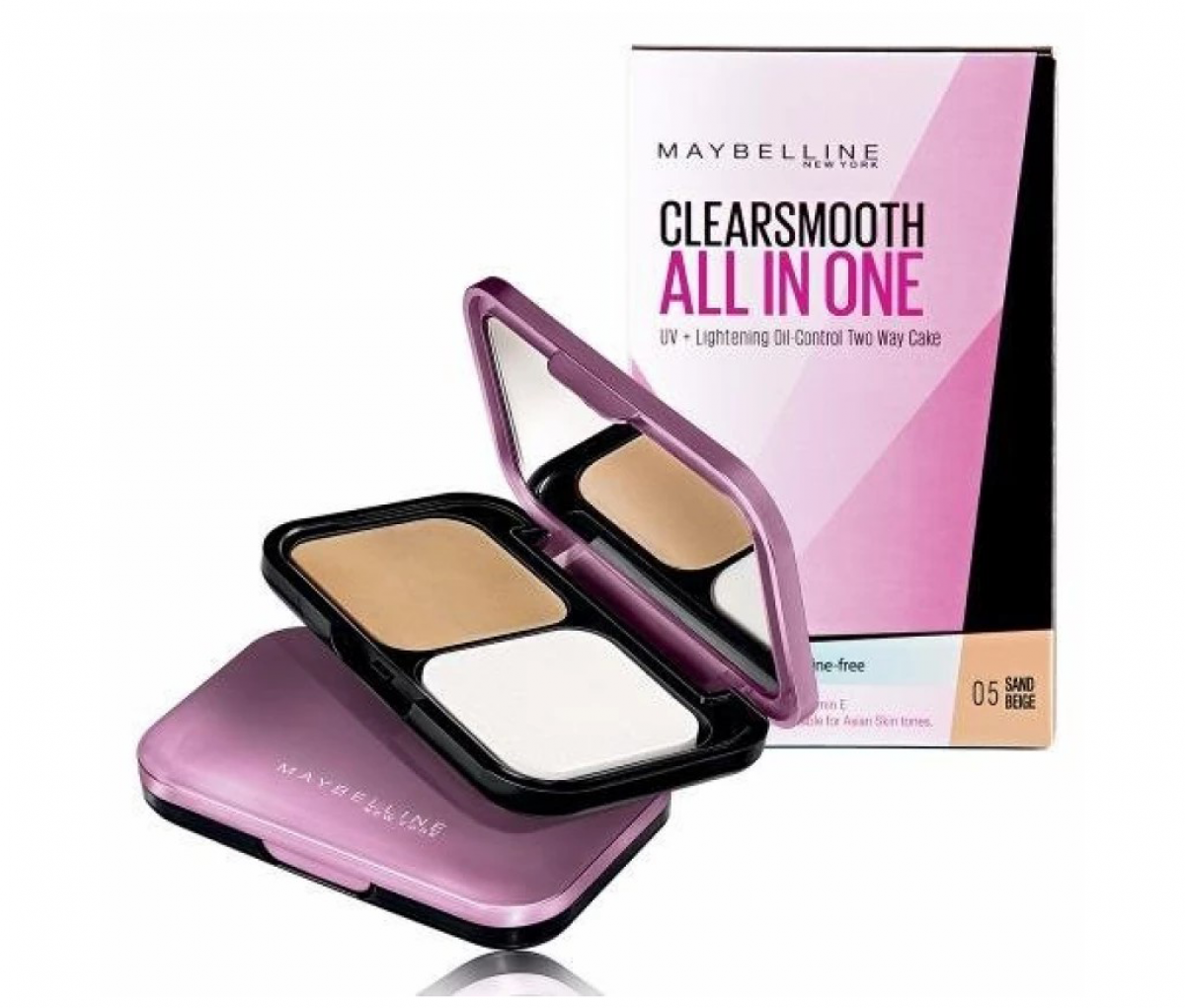 Maybelline Clear Smooth All in One Face Powder PA 05 SAND BEIGE