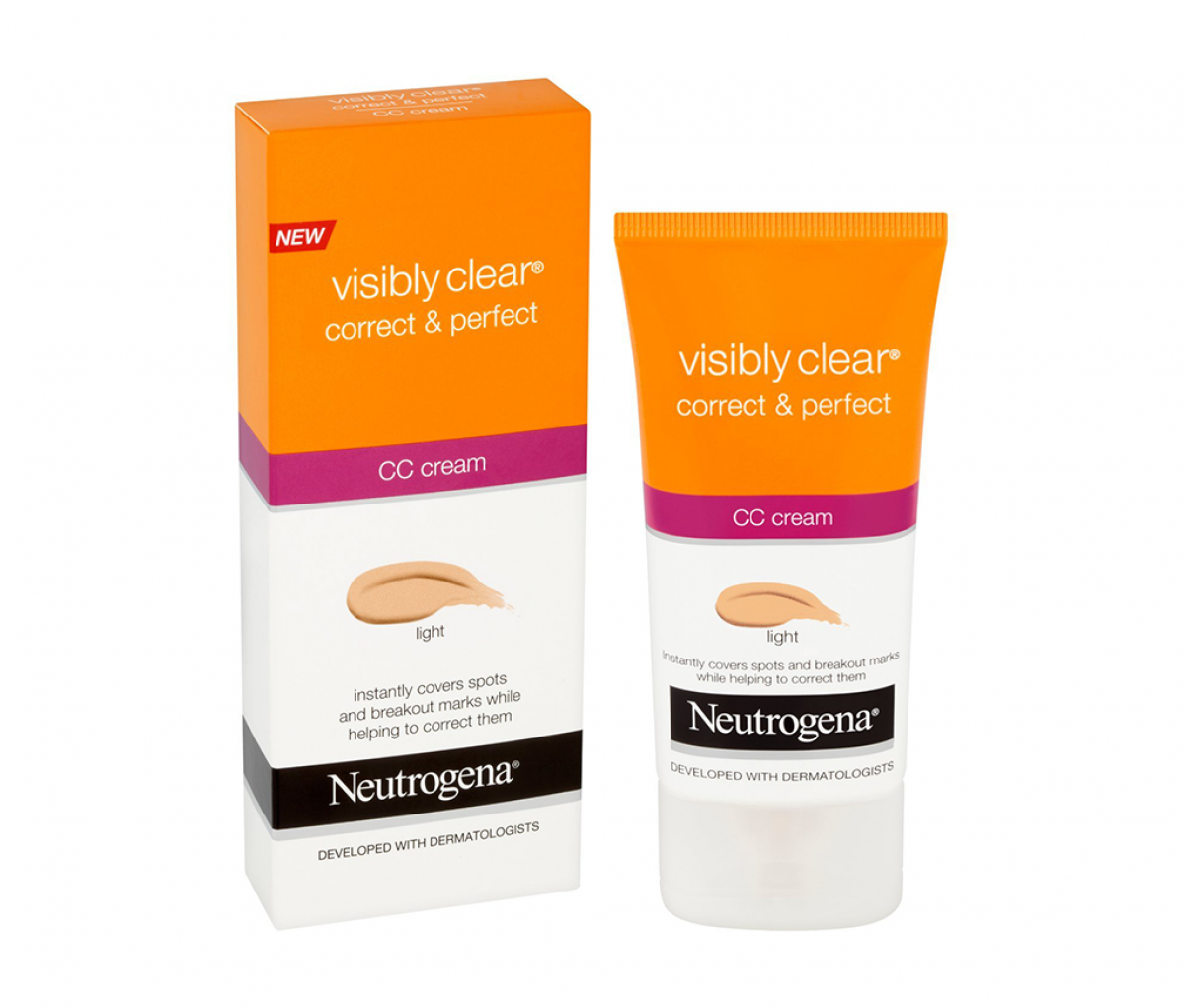 Neutrogena  Cover   Perfect Visibly Clear Light