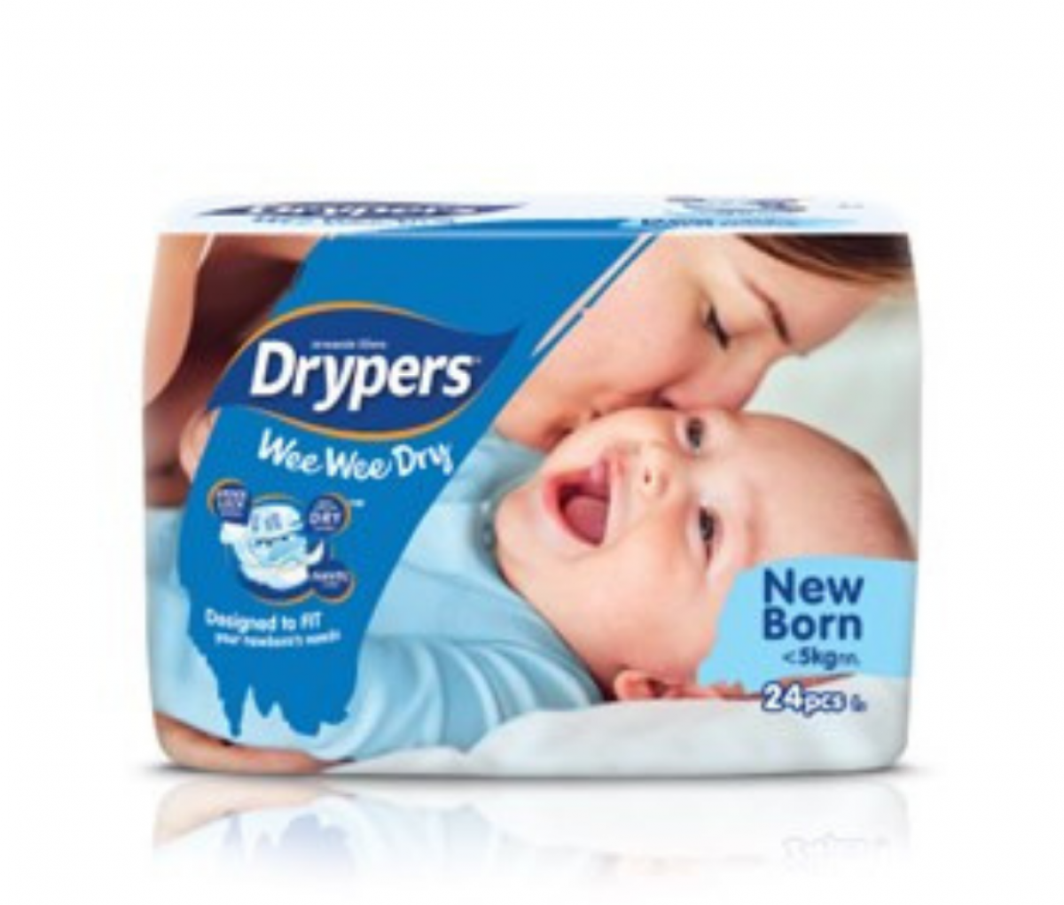 Dryper Regular Dry (NB) 24's