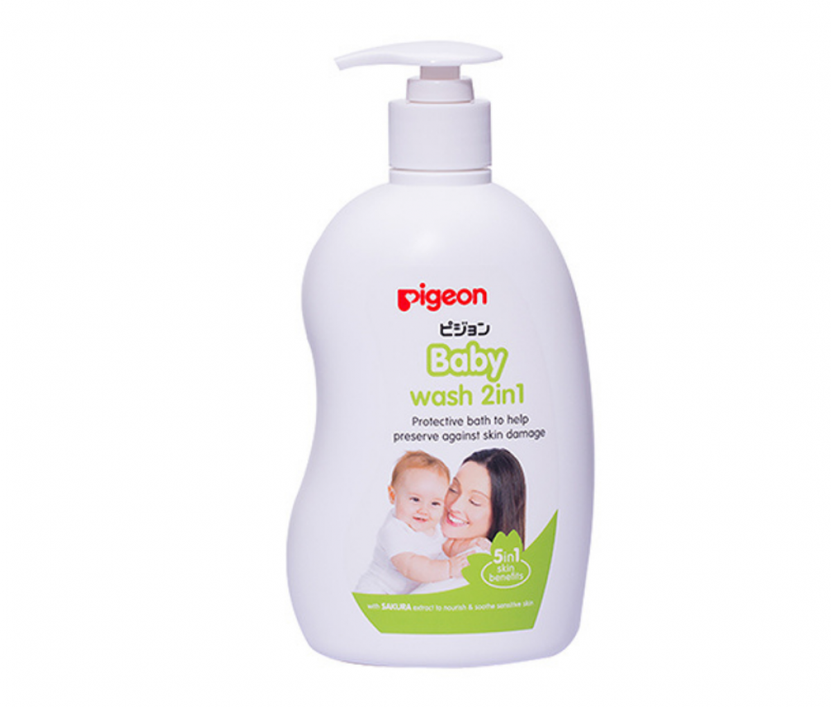 Baby Wash 2in1 Sakura 900ml Refill  [26592]