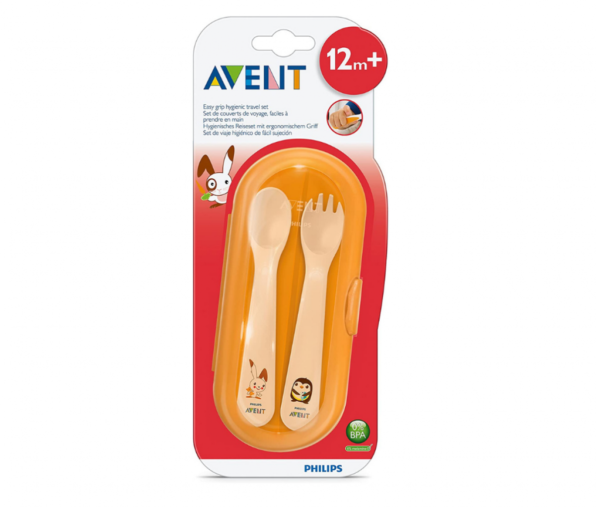 Avent Toddler Cutlery Set Trvl SCF718/00