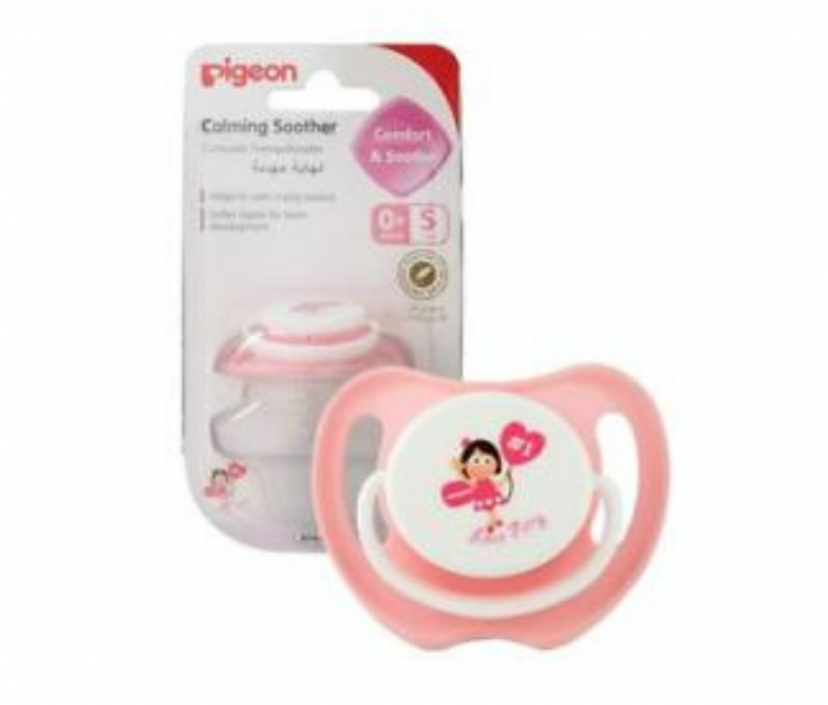 Calming Soother (L) Size Love Fairy, (ENG/SPN), Blister Pack  [78144E]