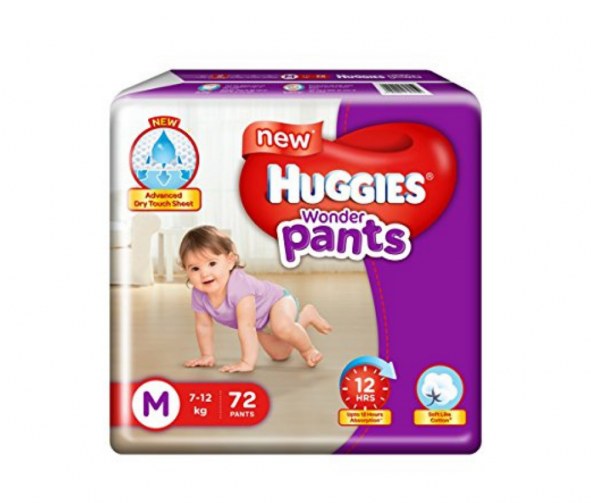 Huggies Pants Jumbo Medium 72's