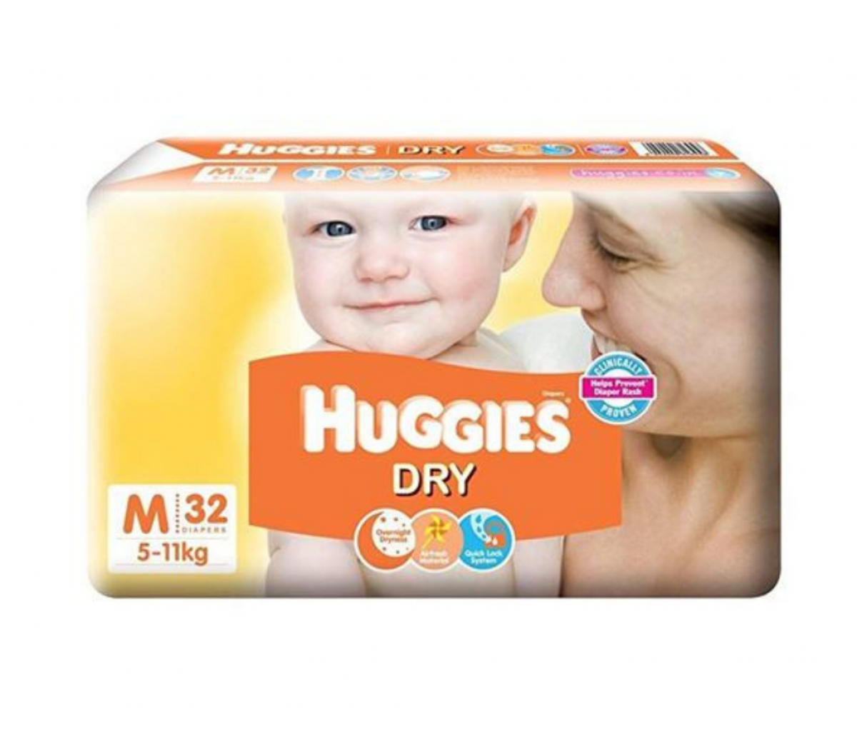 Huggies Diapers Medium 32's