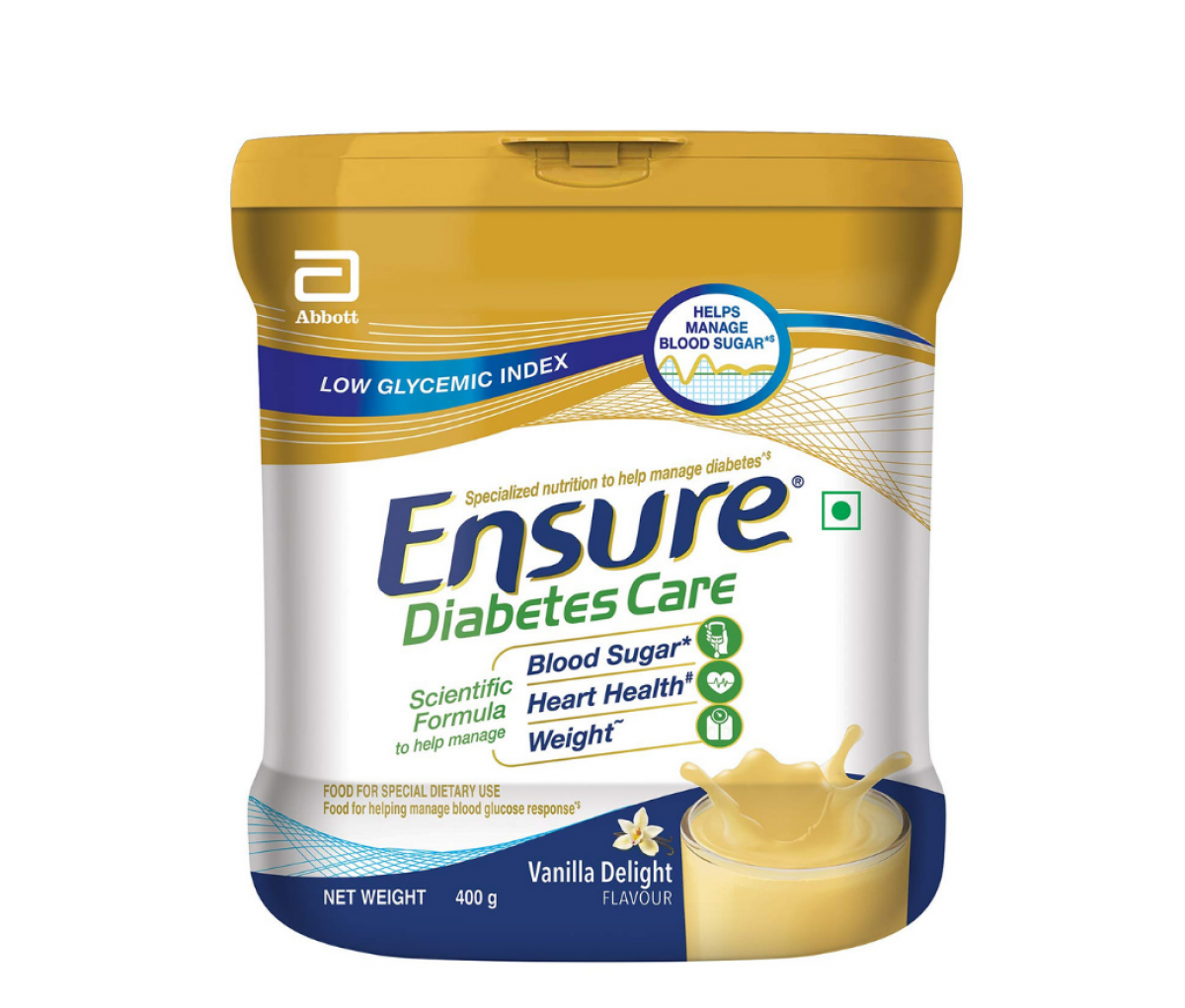 Ensure Diabetes Care 400g Vanilla - Jar