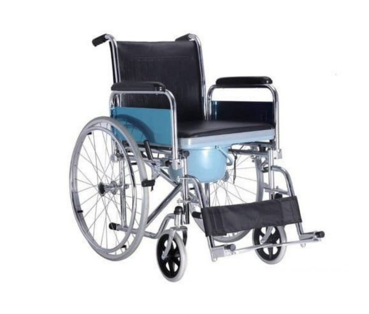 Commode Wheel Chair SS - SQ1008