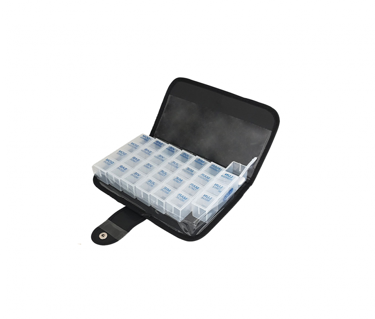 WEEKLY PILL ORGANISER 4 DOSES - LARGE CASE 542787