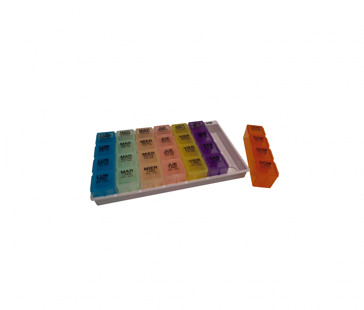 WEEKLY PILL ORGANISER 1 DOSE - LARGE 300458