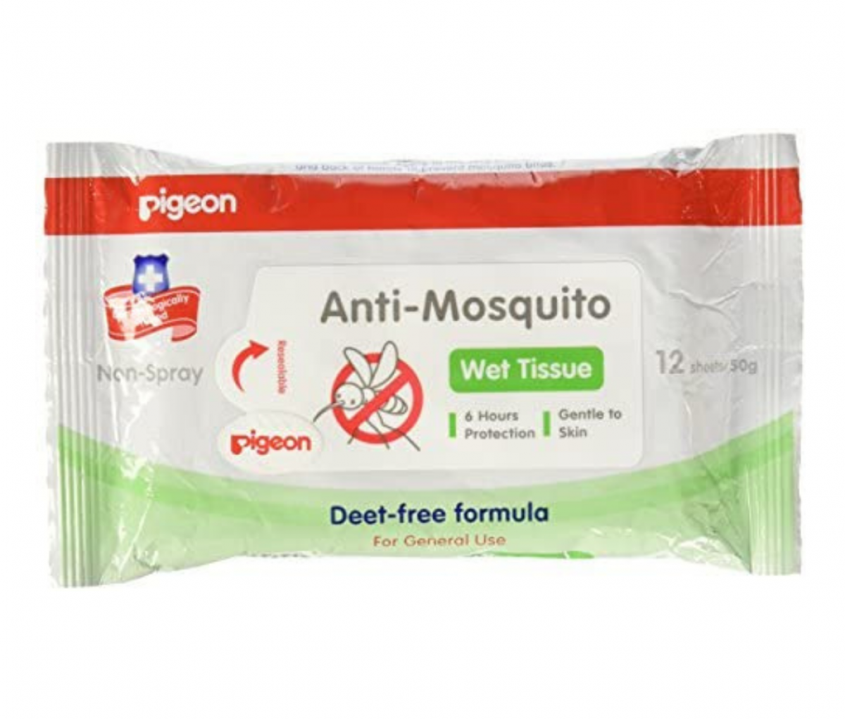 ANTI-MOSQUITO WET TISSUES, 12S WITH INNER CARTON  [26236H]