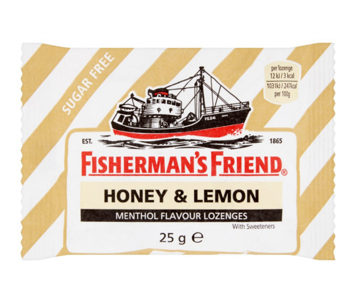 Fisherman's Friend Sugar free Honey & Lemon 25g