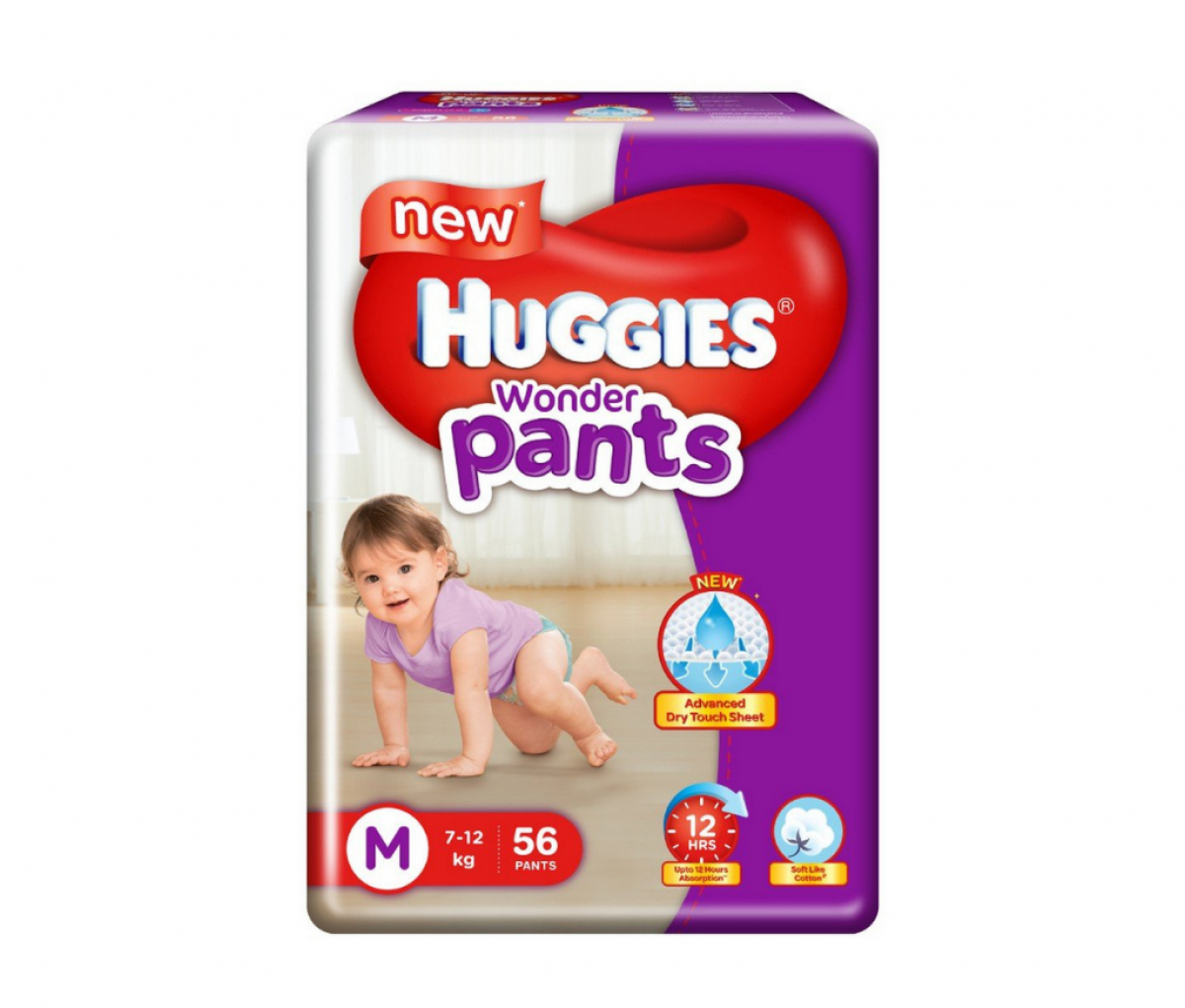 Huggies Wonder Pants Medium 56's