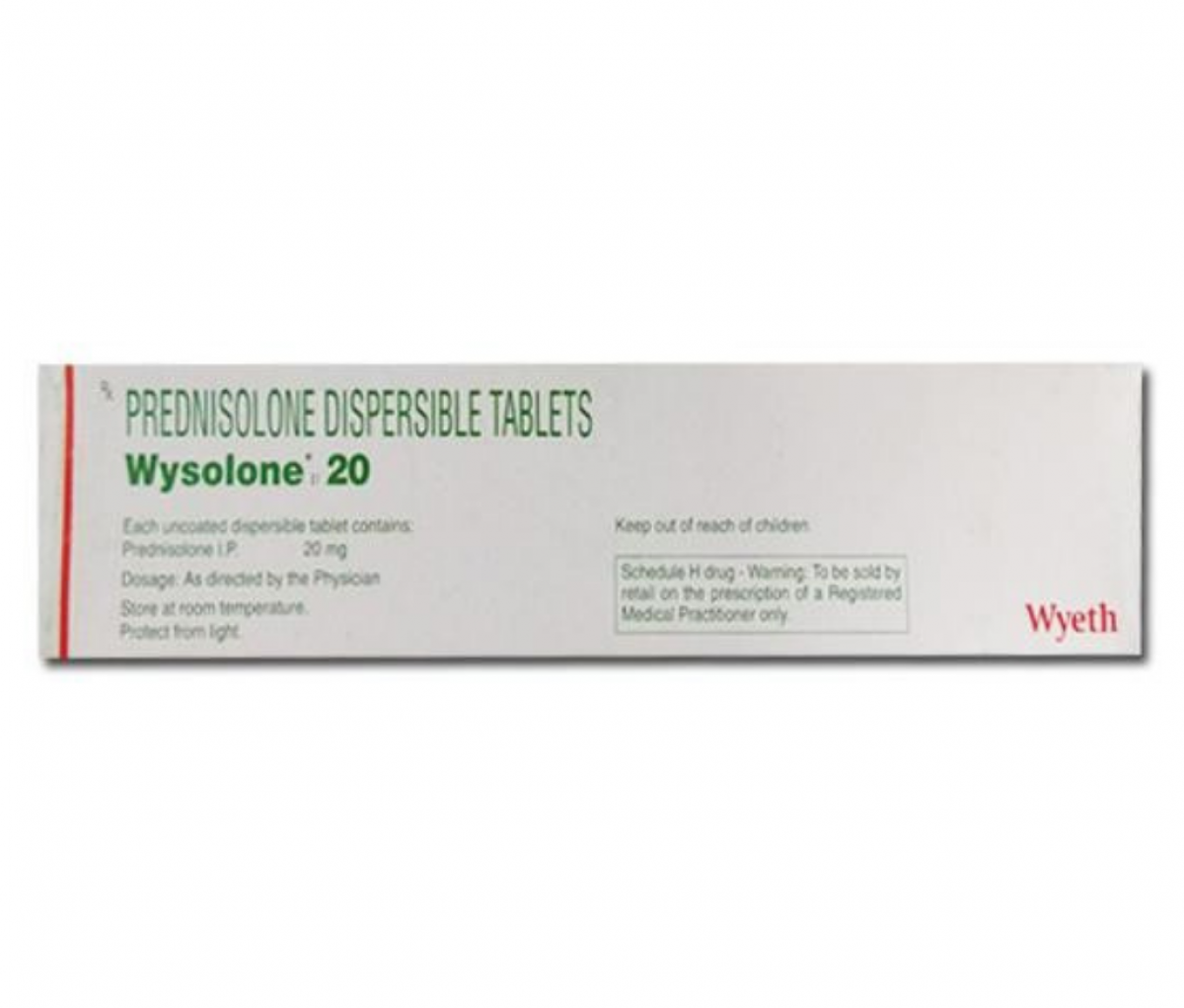 Wysolone 20mg Dispersible Tablet