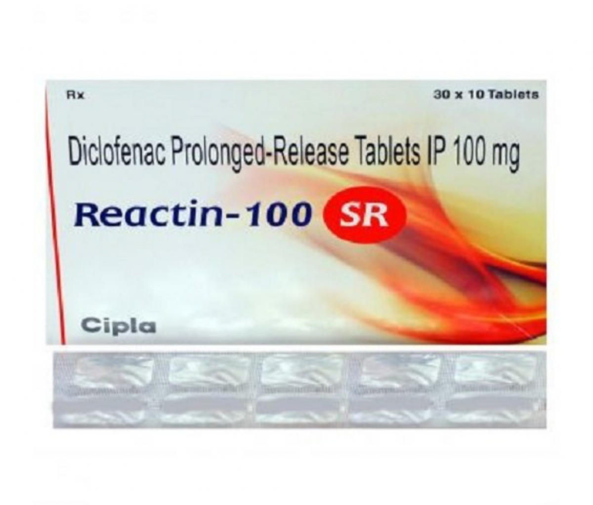 Reactin SR 100mg Tablet