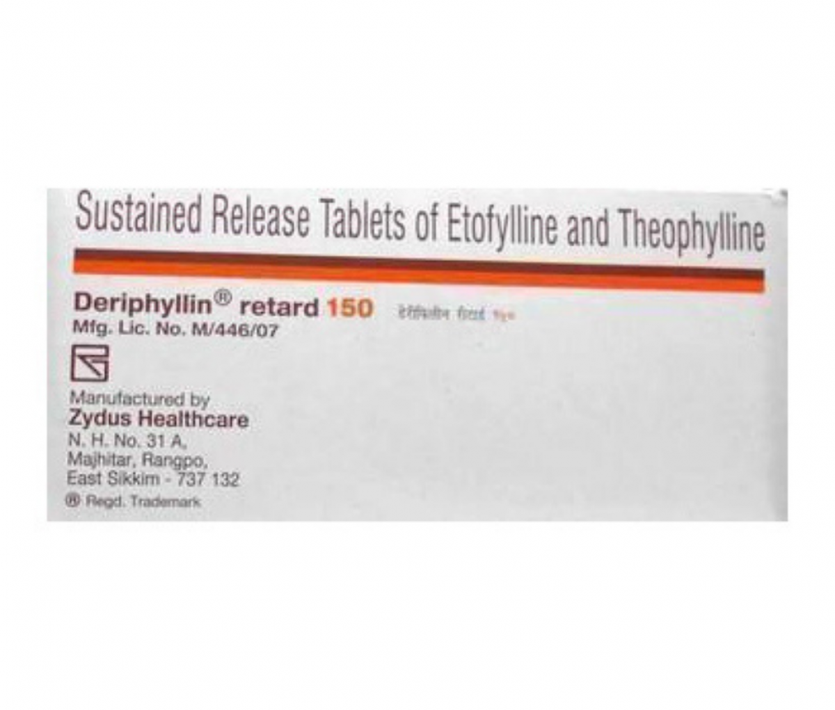 Deriphyllin Retard 150mg Tablet