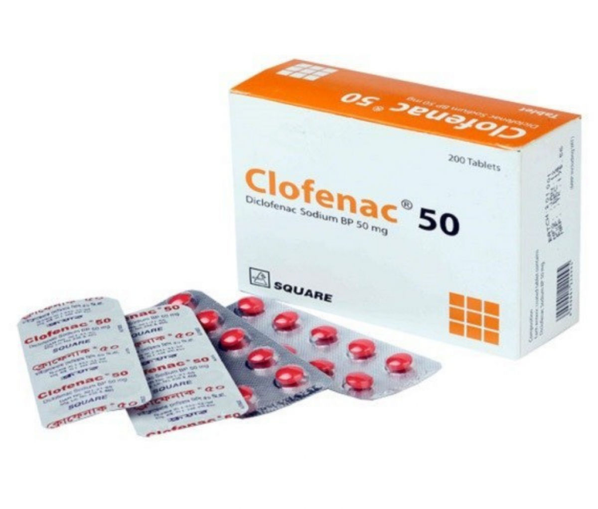 Clofenac 50mg Tablet