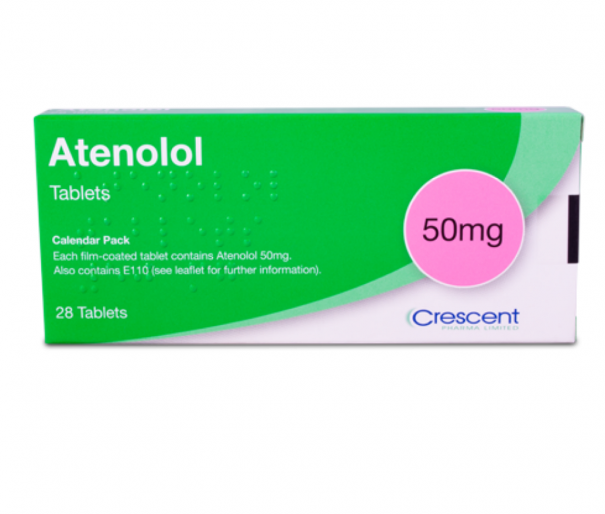 Crescent Atenolol 50mg Tablet 28's