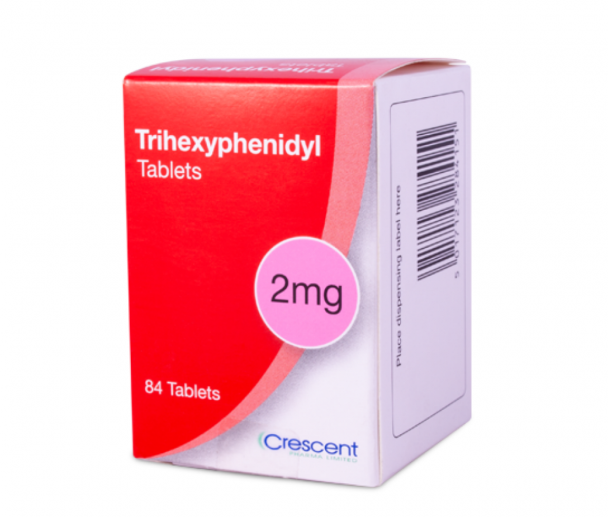 Crescent Trihexyphenidyl 2mg BP Tablet 84's
