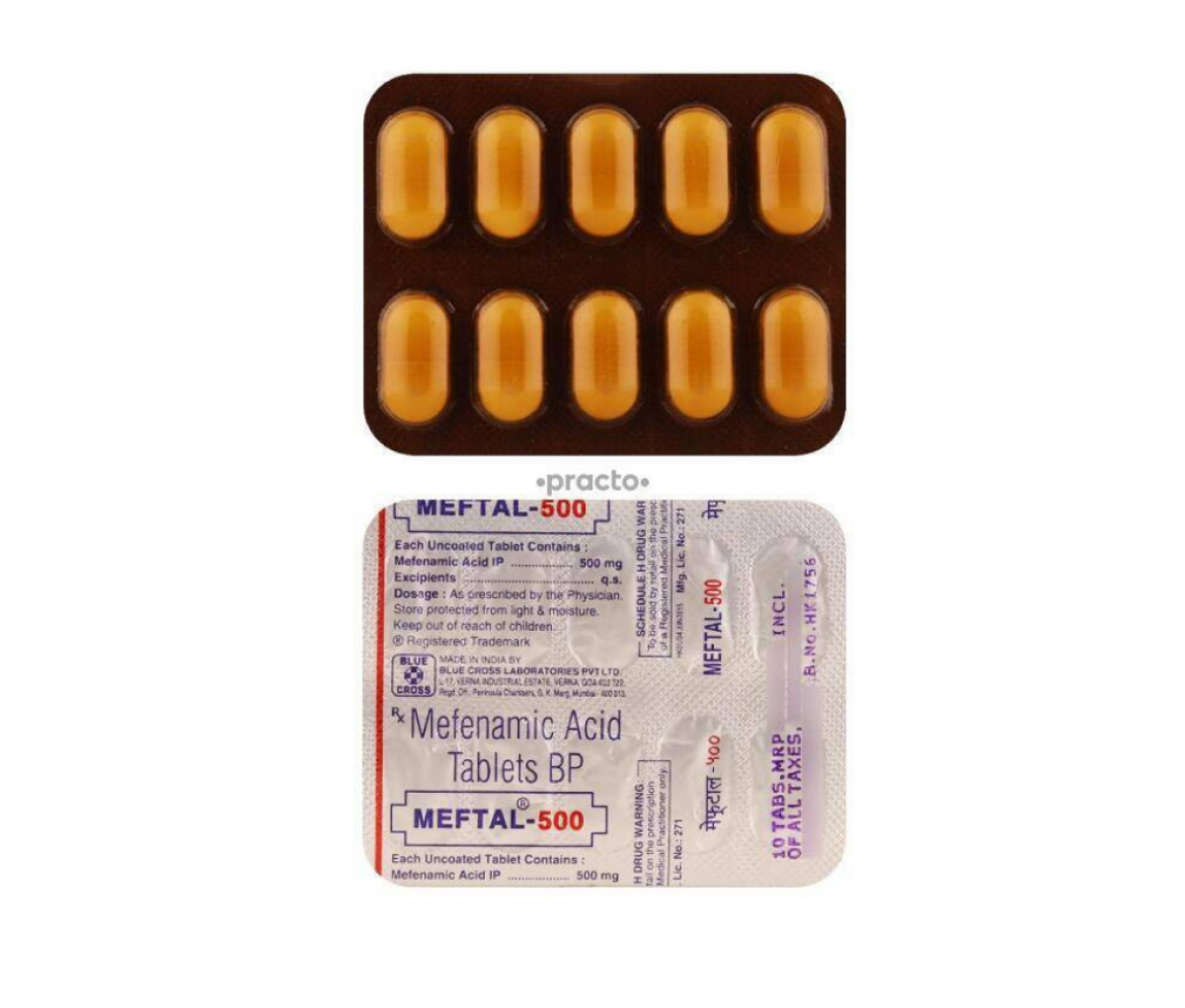 Meftal 500mg BP Tablet