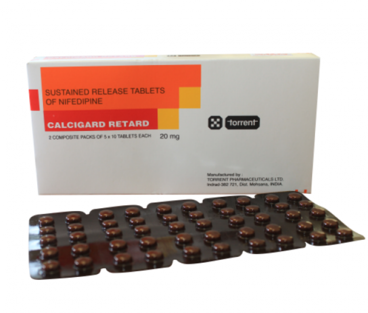 Calcigard Retard 20mg BP Tablet