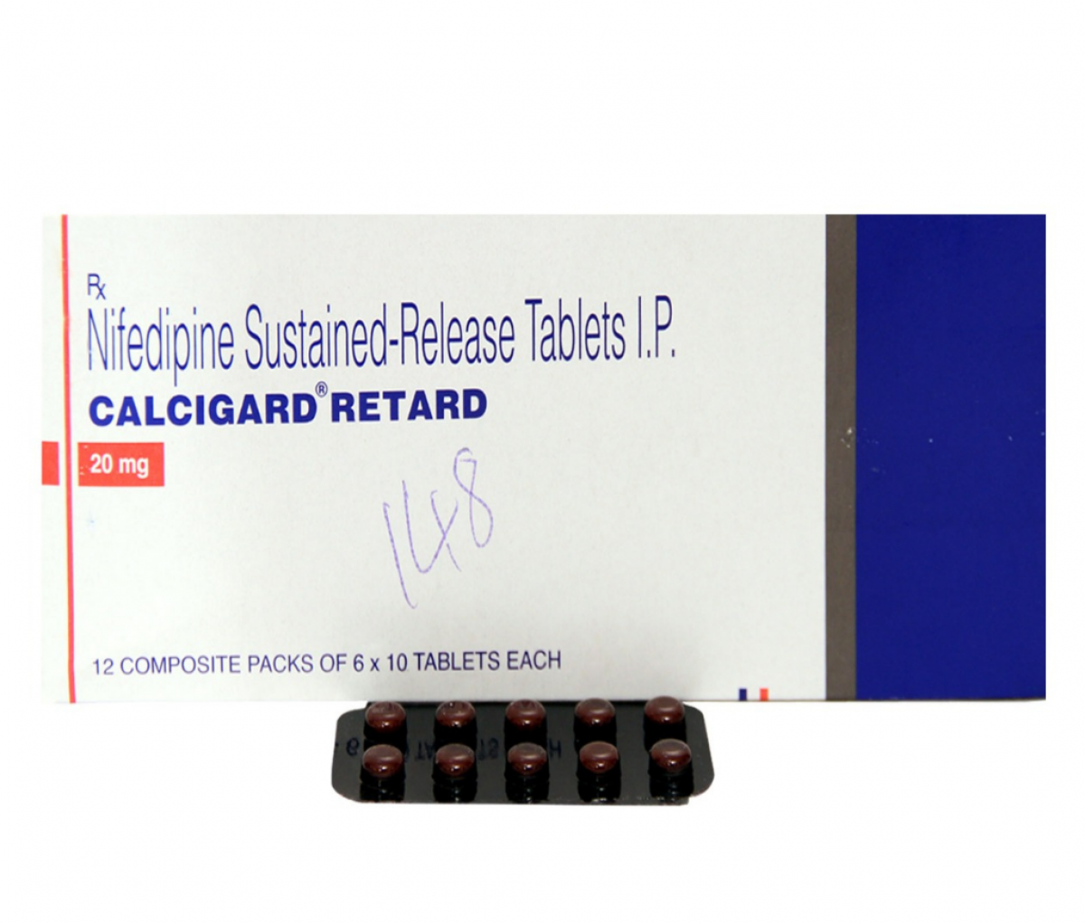 Calcigard Retard 20mg Tablet