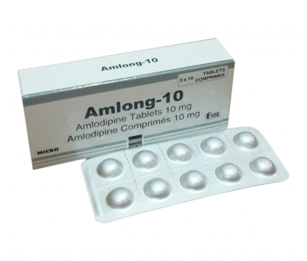 Amlong 10mg Tablet