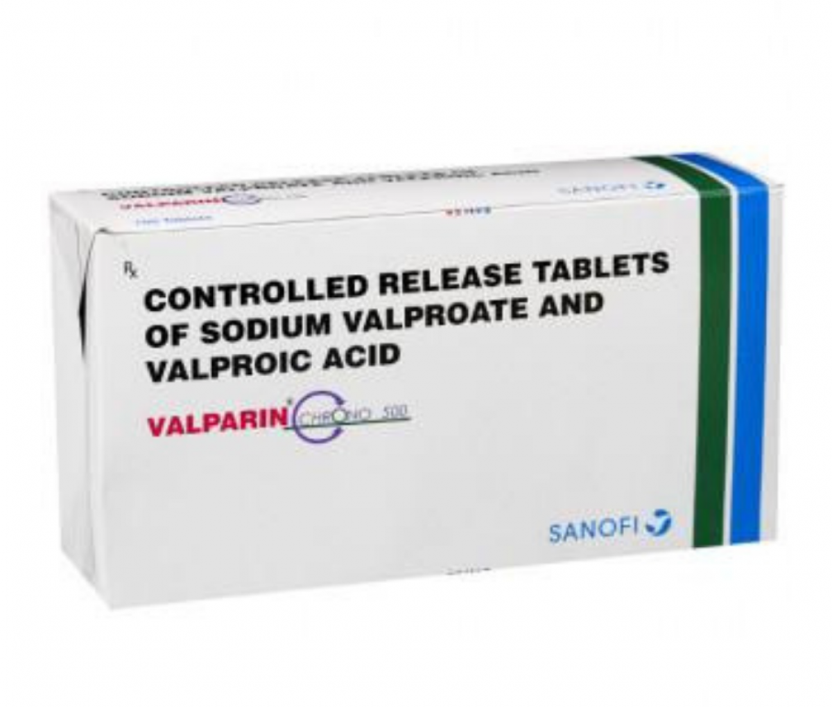 Valparin Chrono 500mg tablet