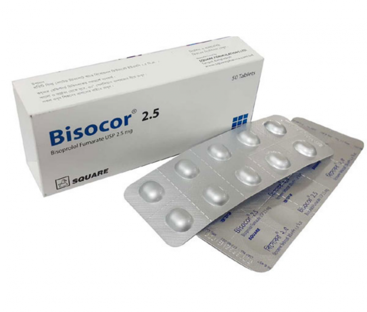 Bisocor 2.5mg USP Tablet