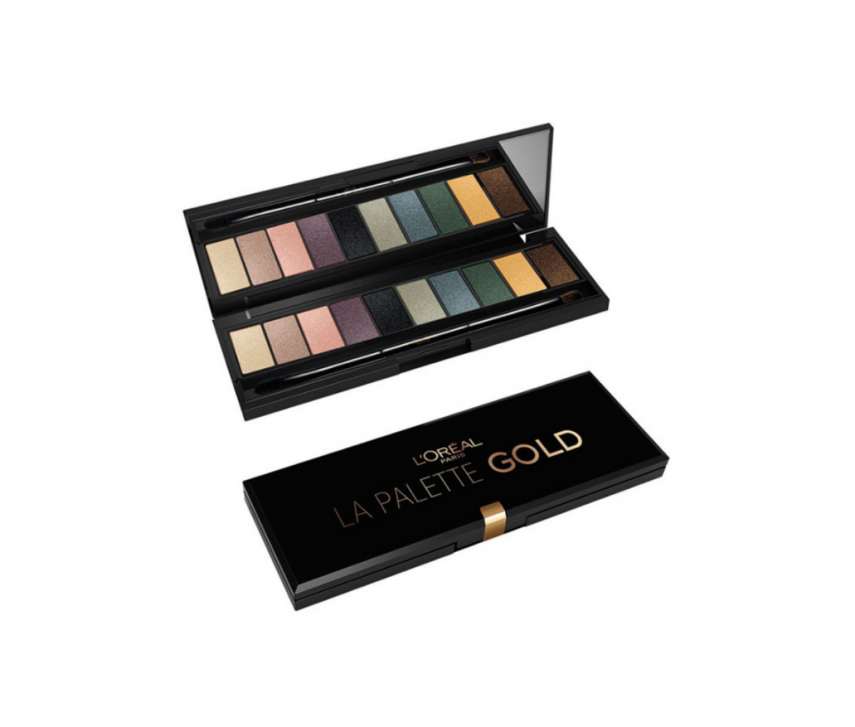 L Oreal Color Riche La Palette Gold  Glitz  Eye Shadow