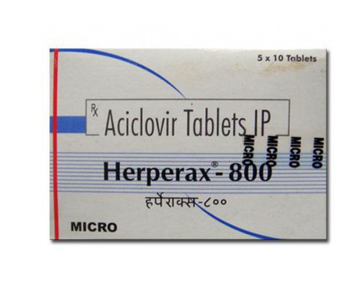 Herperax 800mg USP Tablet