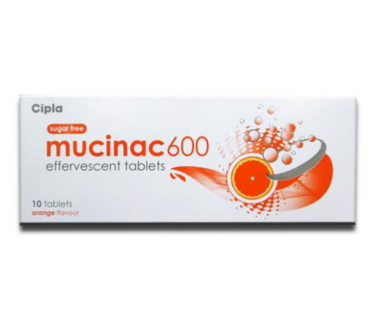 Mucinac 600mg Tablets