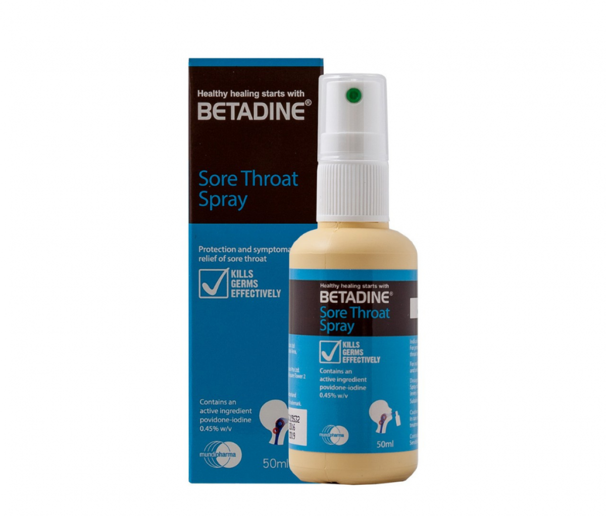 TKZ Konicare Betadine Throat Spray 40ml