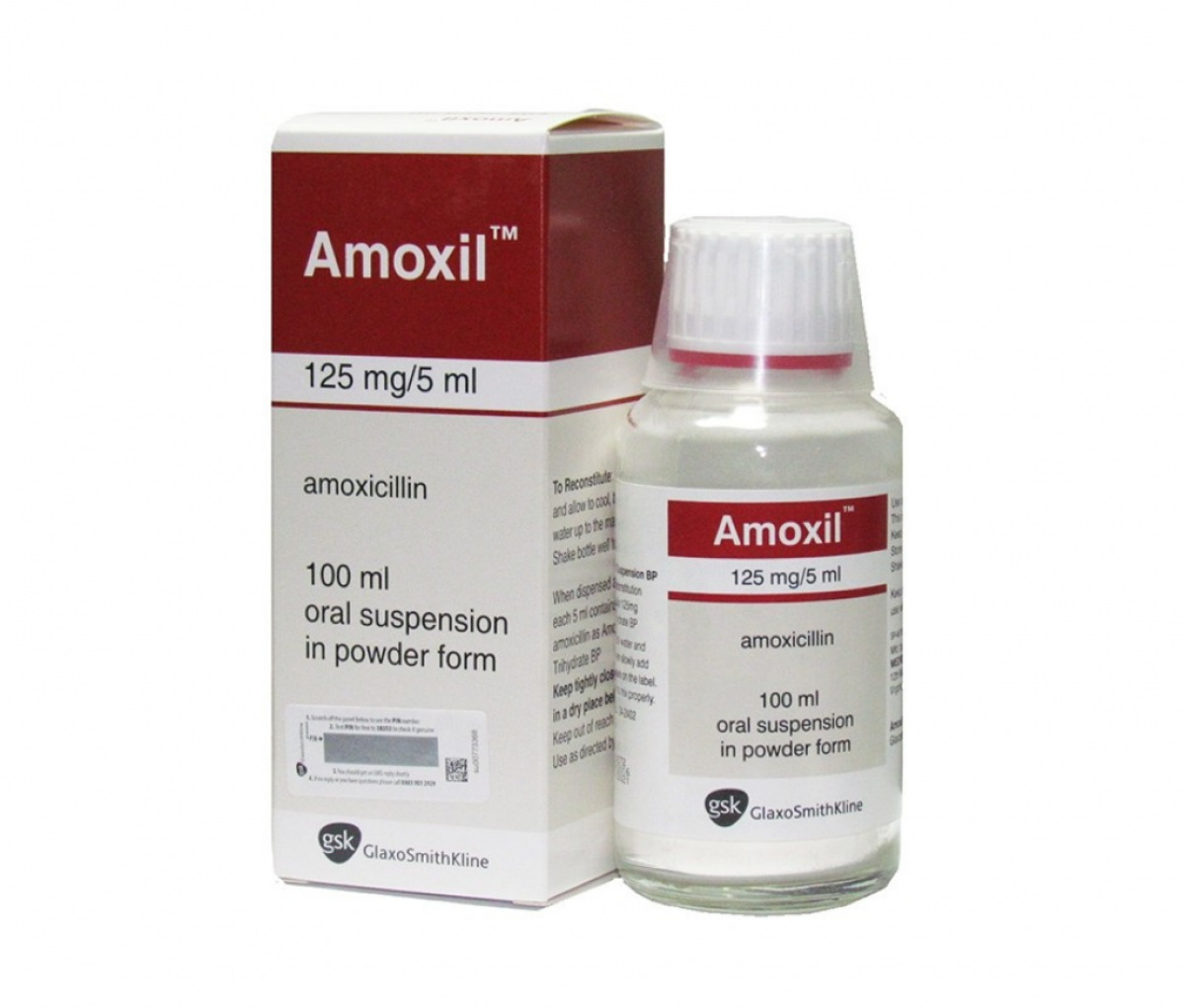 Amoxil 125mg Oral Liquid