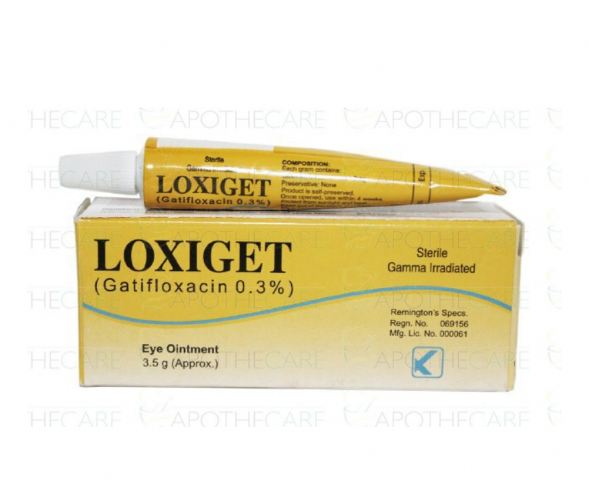 Loxiget 0.3% Eye Ointment