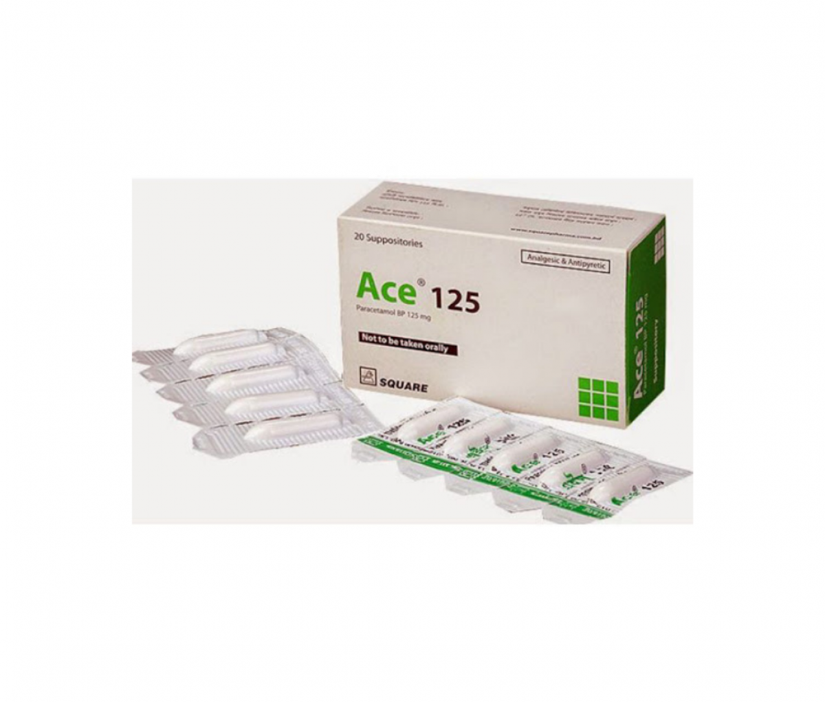 Ace 125mg Suppository