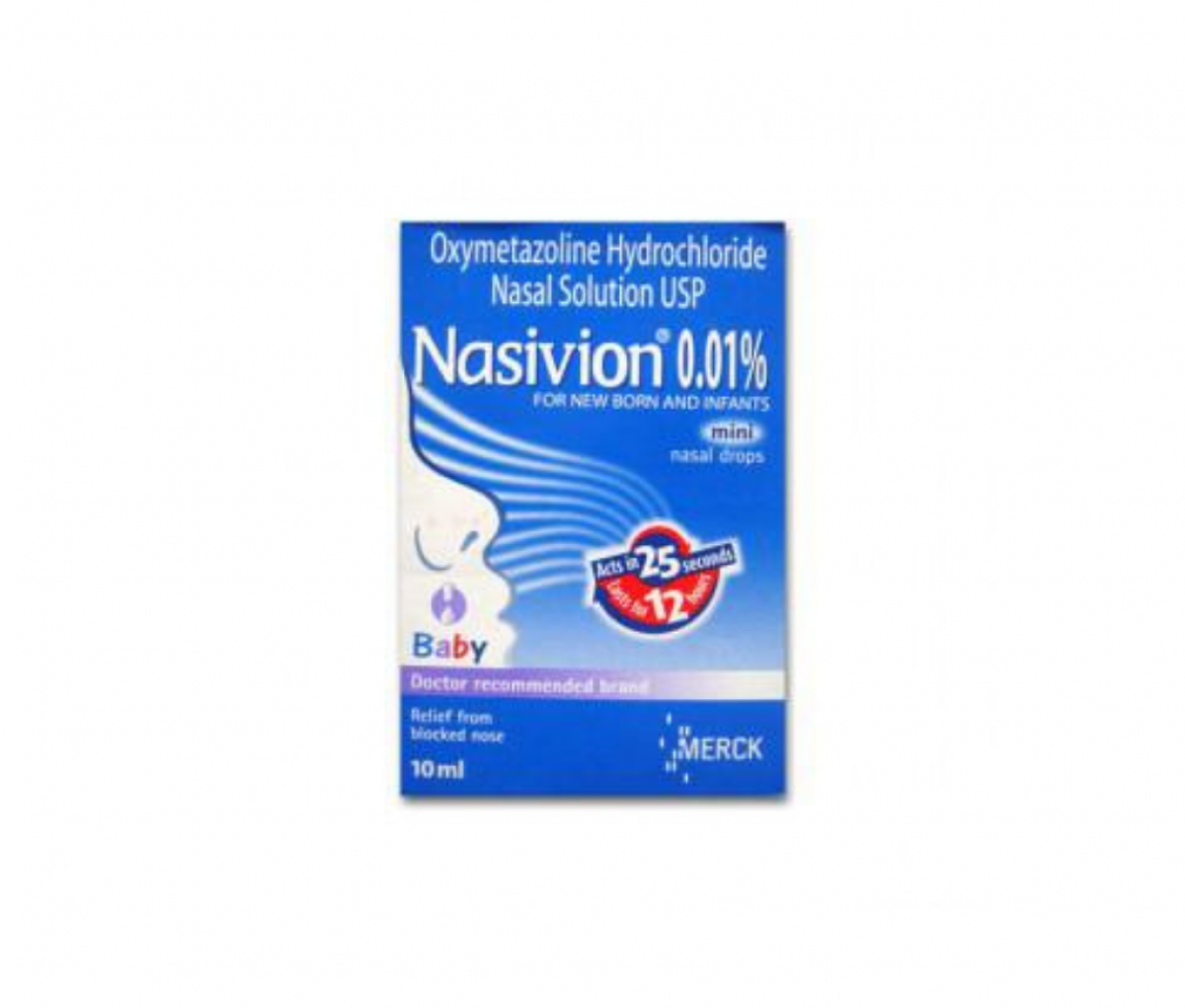 Nasivion Mini 0.01% Nasal solution 10ml