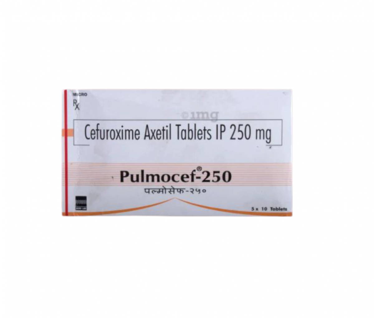 Pulmocef 250mg Tablet
