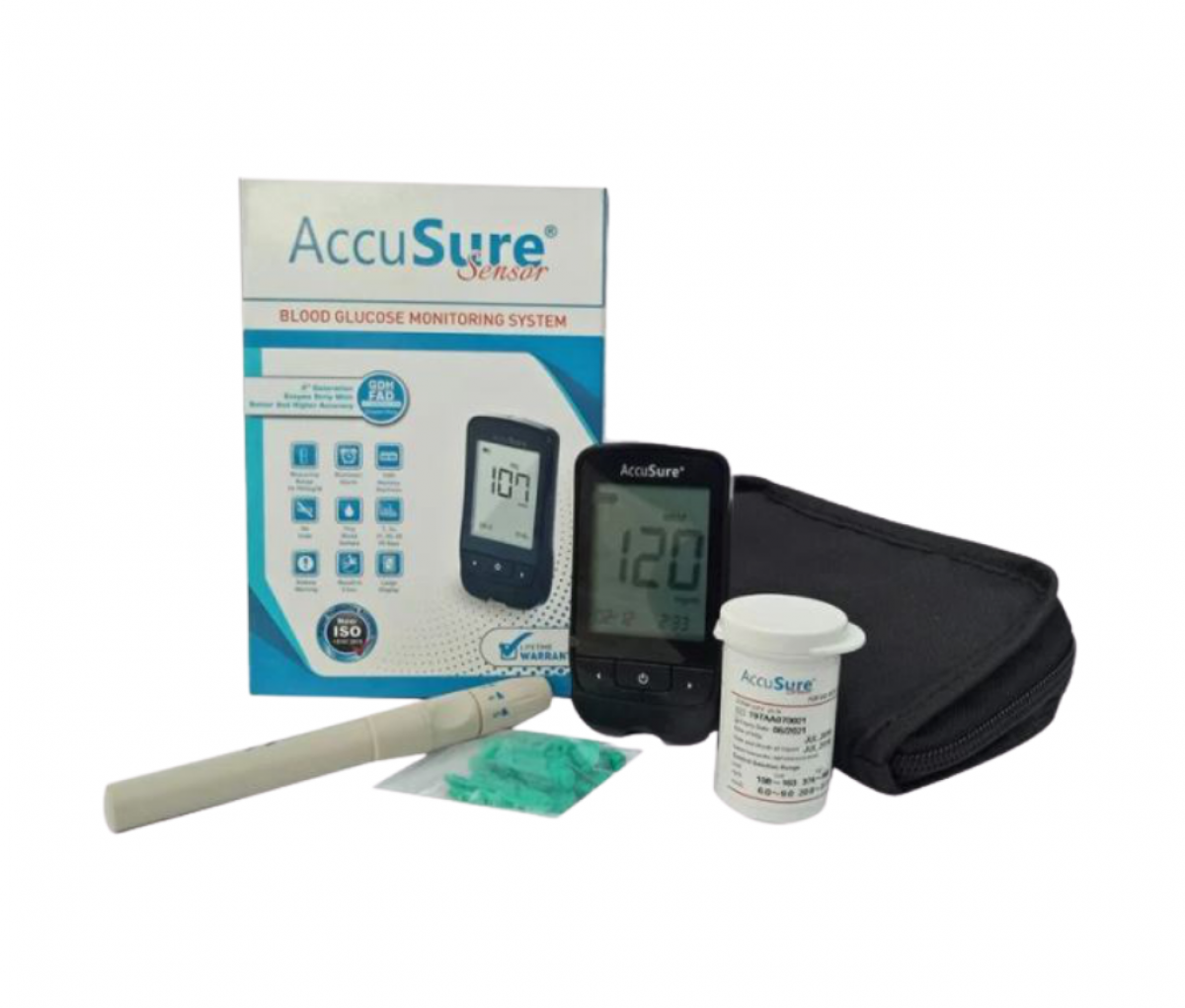 AccuSure Sensor Blood Glucose Monitoring System