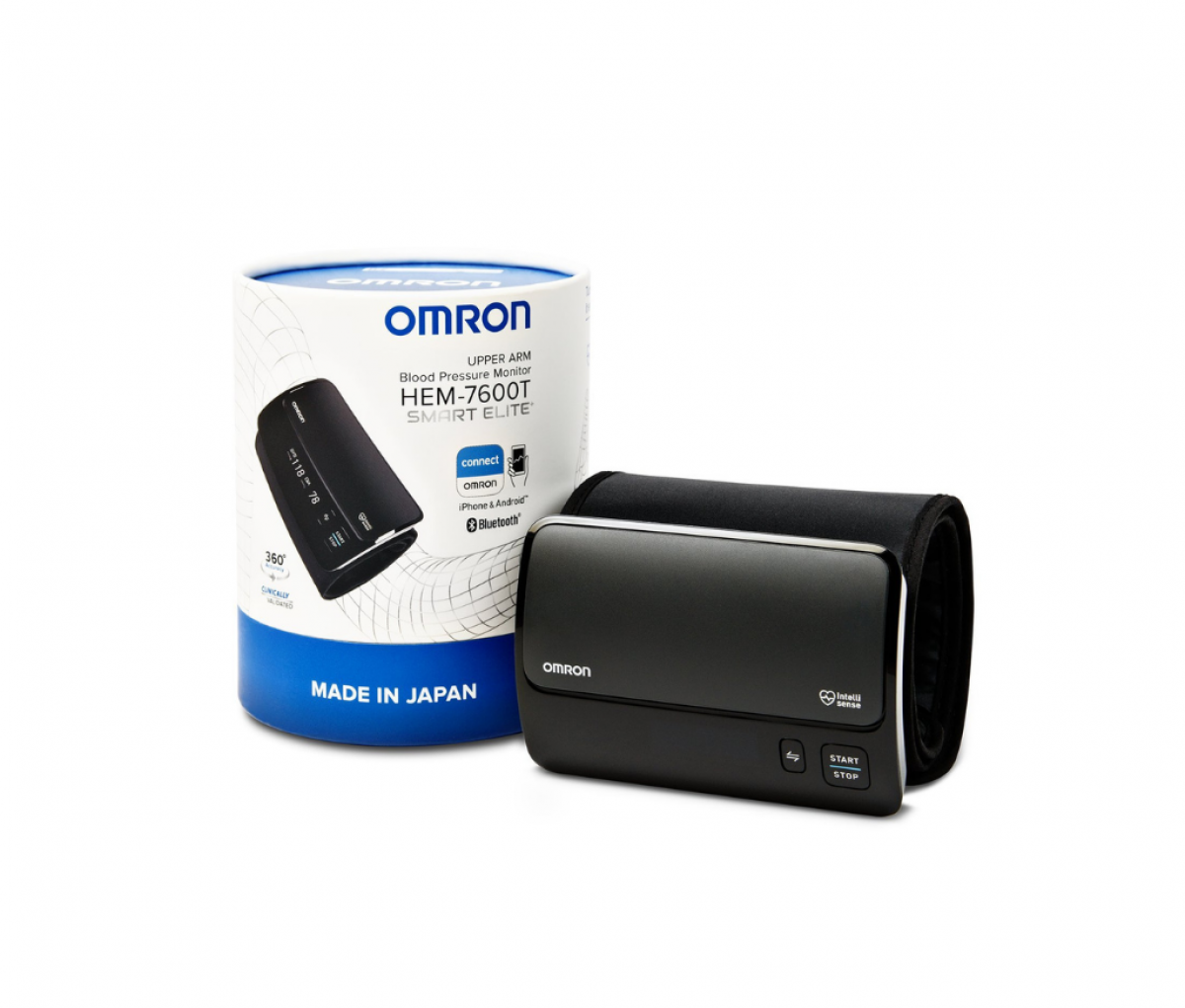 Omron HEM 7600T Smart Elite  Upper Arm Blood Pressure Monitor