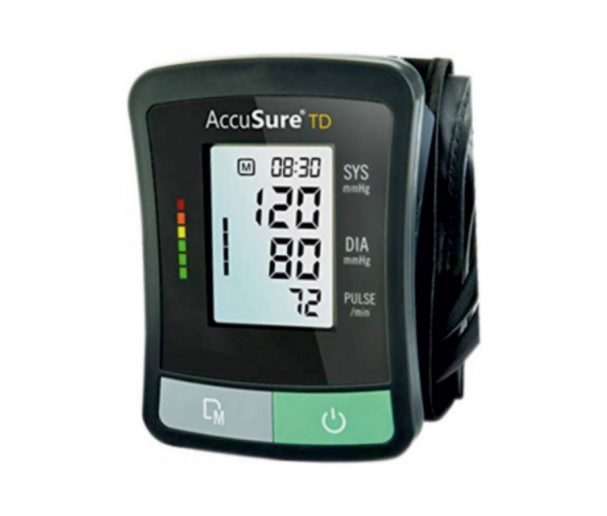 AccuSure TD 1209 Advanced Features BP Monitor with Adapter